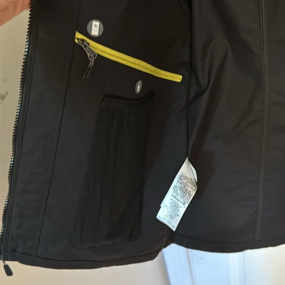 Eddie Bauer black travel raincoat jacket black medium - Picture 6 of 16